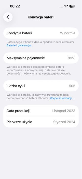 iPhone 15 Pro 256 GB Black Titanium – świetny stan, 89% baterii