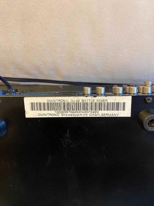 OMNITRONIC DJ-32 Battle Mixer mikser dj