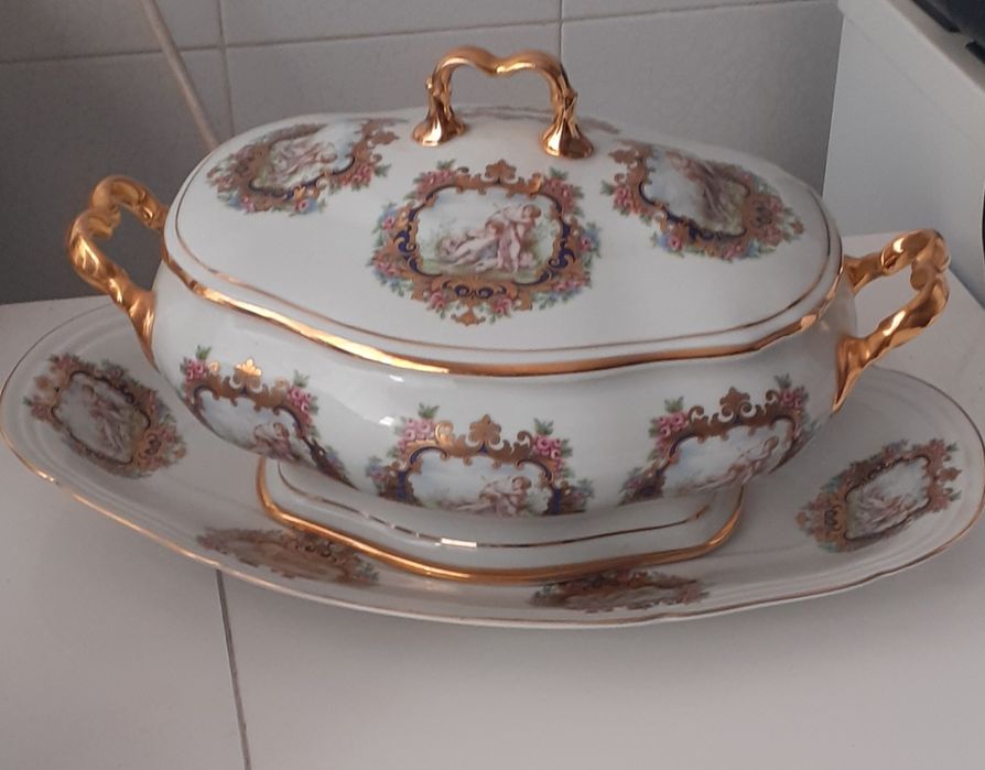 Terrina com prato