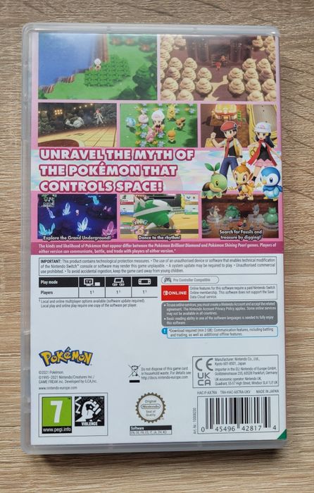Pokemon Shining Pearl Nintendo Switch