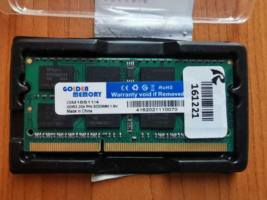 Оперативна пам'ять для ноутбуків DDDR5, DDR4, DDR3