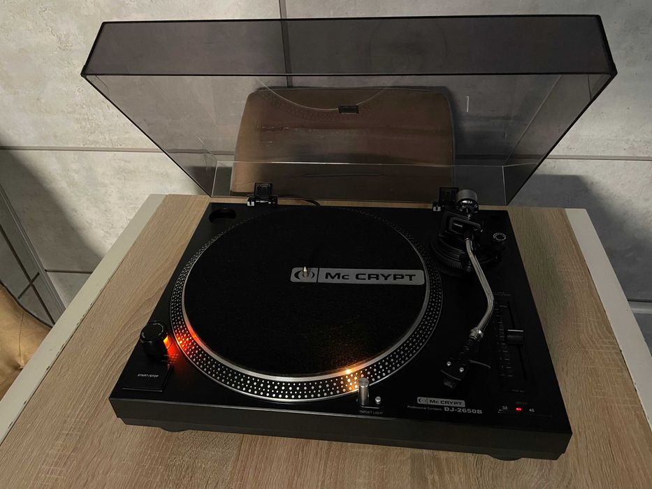 Gramofon MC CRYPT DJ 2650B sprawny Zapraszam