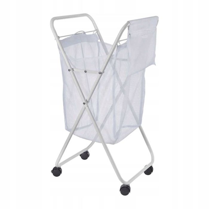 Kosz na pranie mobilny składany