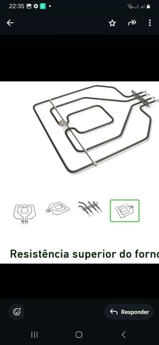 Resistência forno bosch nova