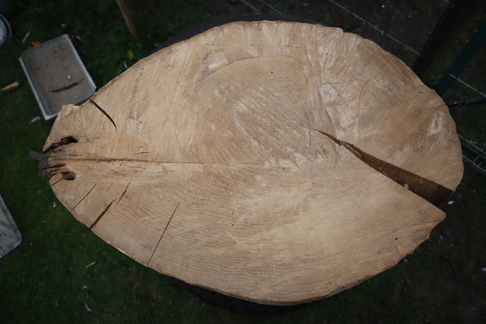 plaster dębu-na stolik