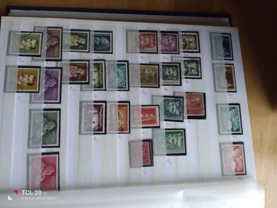 Filatelia -selos de Portugal. Anos de 1952 a 1957