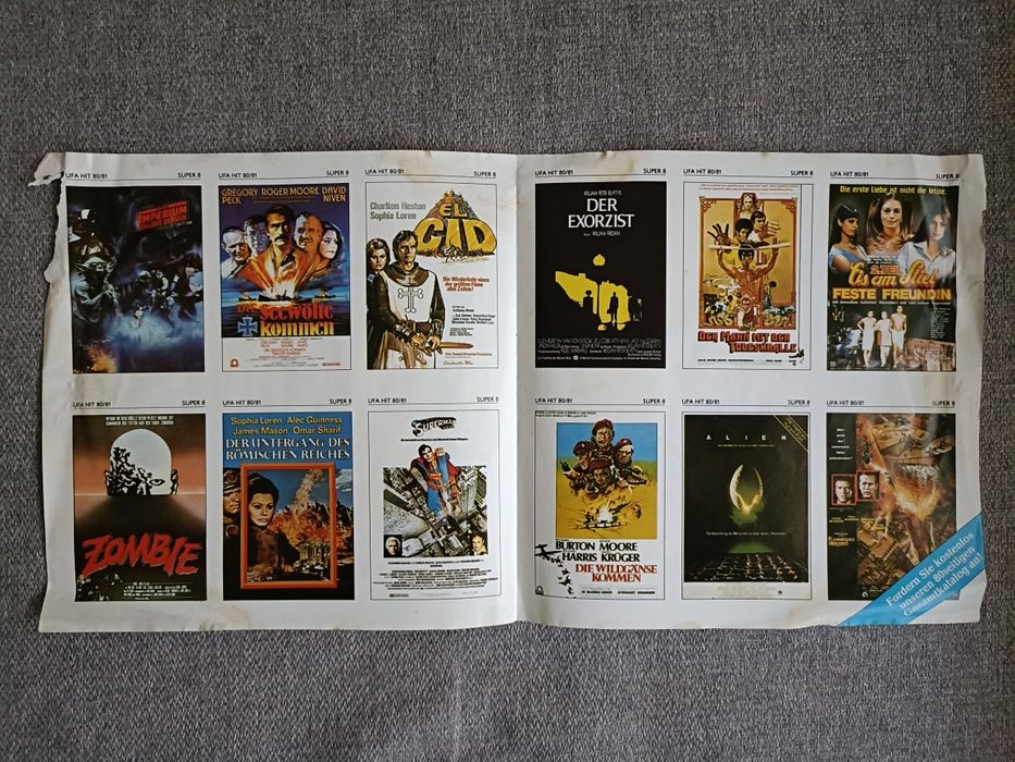 Catálogo da UFA - Super 8 80/81