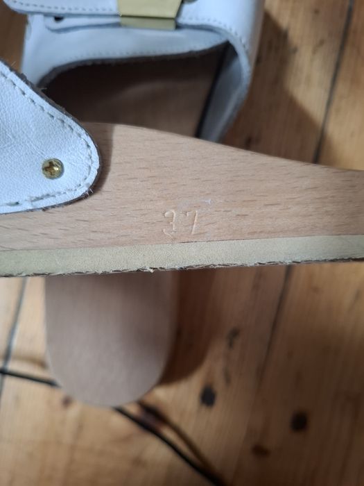 Cellulette klapki chodaki, drewniaki zdrowotne 37