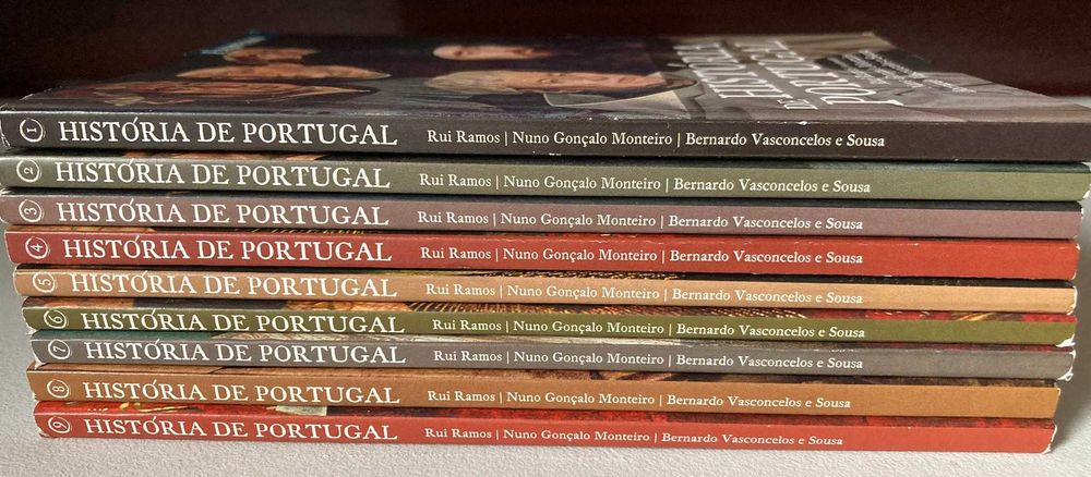 História de Portugal - Volumes 1 a 9