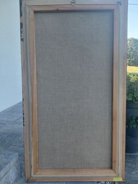Obraz Piotra Staszczyka 105x55 cm, olej na płótnie, rok 1992