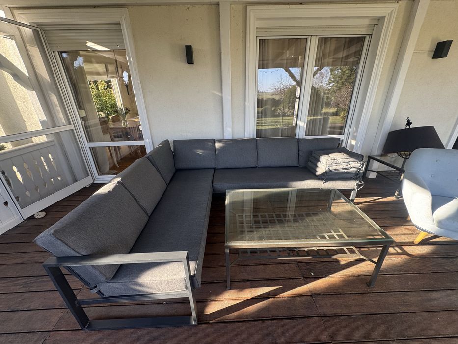 Narożnik tarasowy ogrodowy