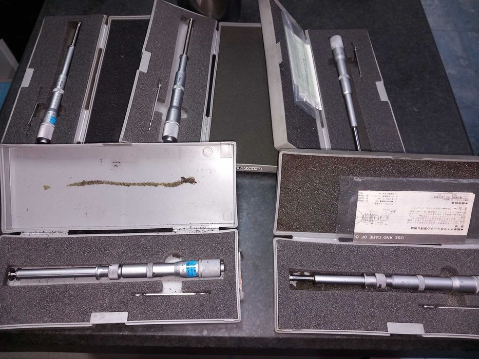 Mikrometr do kanałków, Mitutoyo świadectwo wzorcowania PCA