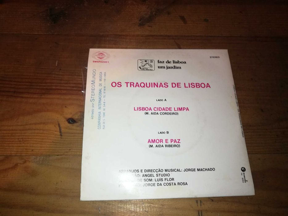 Os Traquinas de Lisboa - Cidade Limpa SINGLE