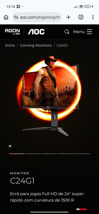 Monitor + periféricos gaming