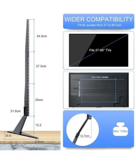 Uchwyt suptek ML2785 do telewizora 27- 85 cali do 50 kg