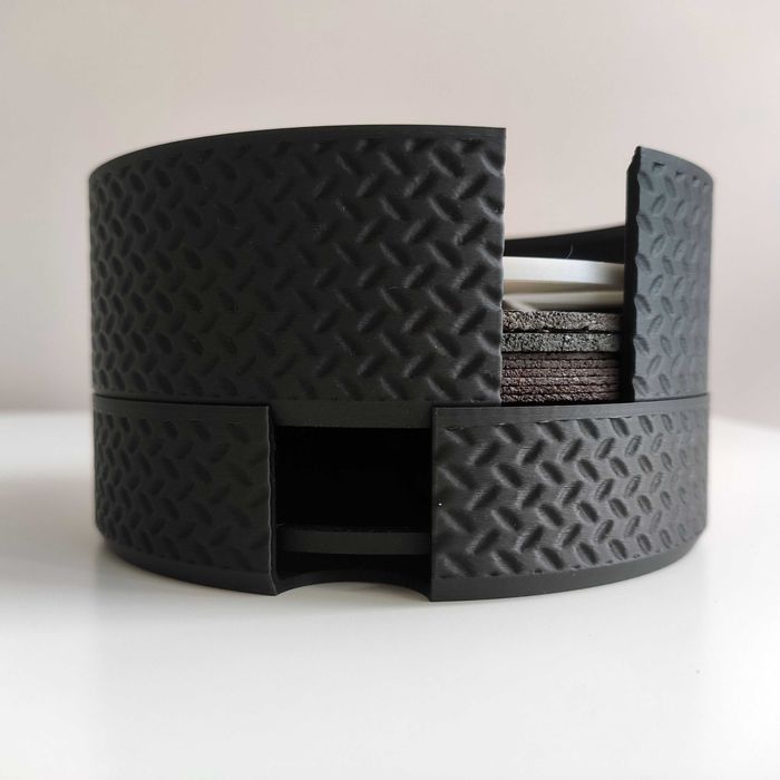 Pudełko pojemnik na tarcze do cięcia 125 mm etui organizer do 20 tarcz