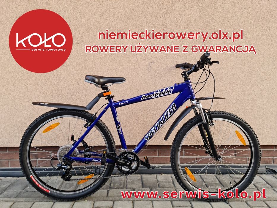 Rower górski MTB SPECJALIZED koła 26 SHIMANO ACERA aluminium okazja super stan rabat WYSYŁKA