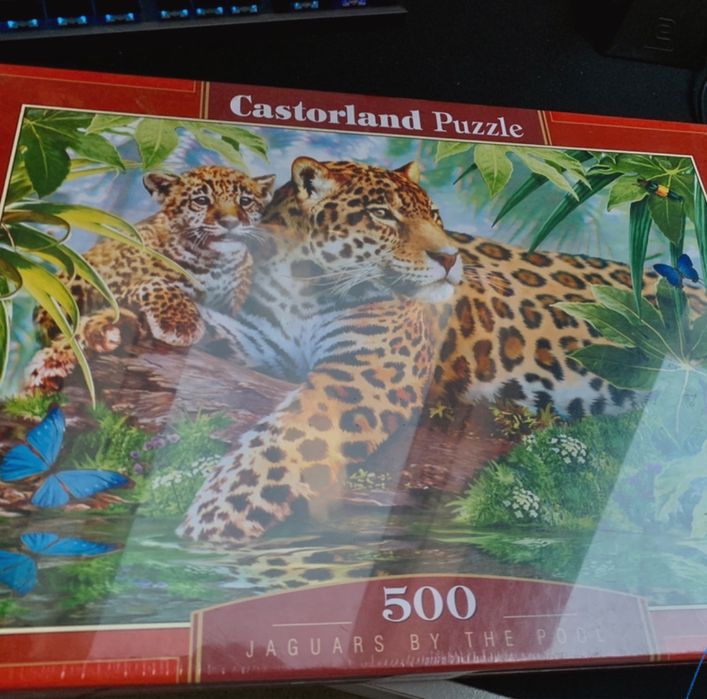 Puzzle jaguary NOWE