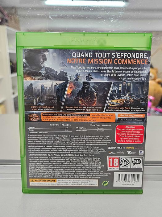 Gra na XBOX One - Tom Clancys The Davision