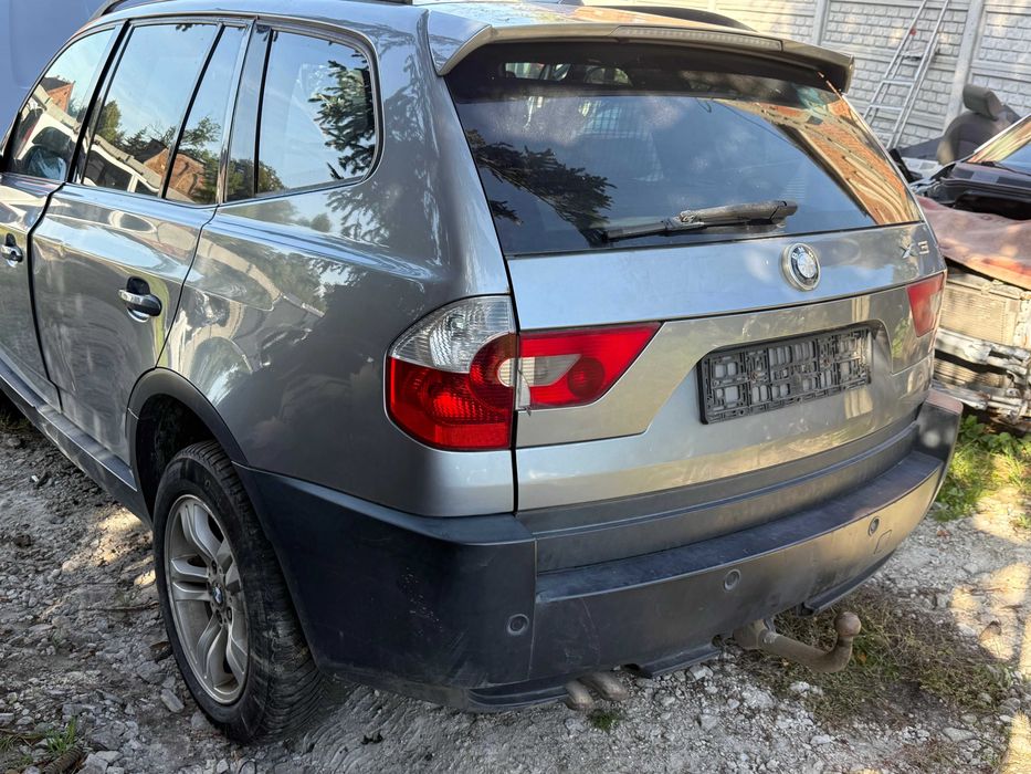 bmw x3 3.0 d m57n e83  x drive  lak a08/7 samochód na części