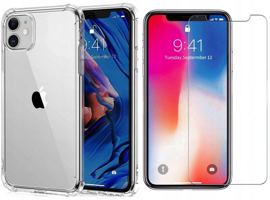 Etui Obudowa Case Do Iphone 12 / 12 Pro Szkło