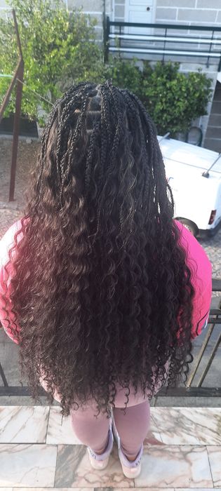 Tranças africana da Dália