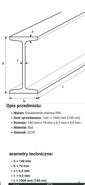 Dwuteownik dwuteownik