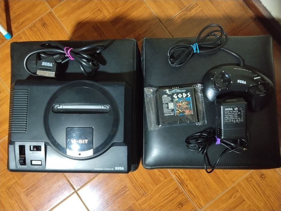 Sega mega drive 1 + jogo