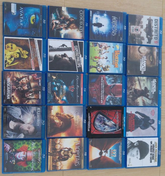 Conjunto de Blurays - Parte 1