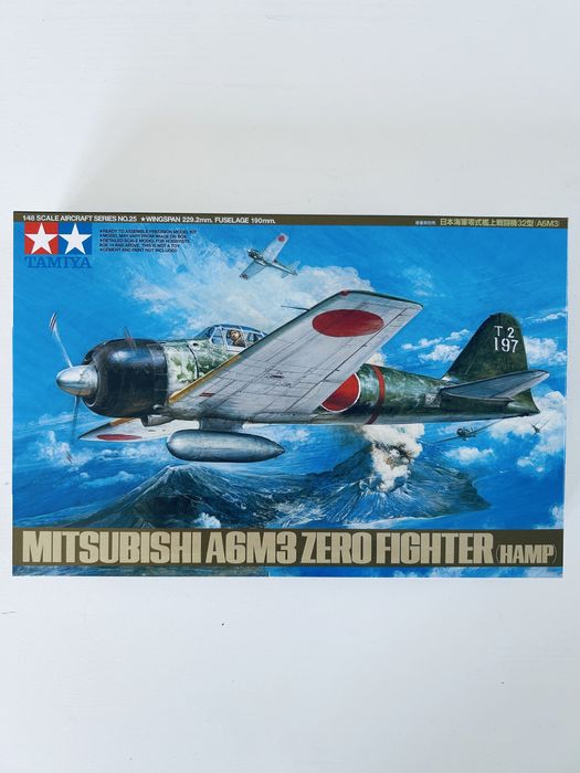Samolot Mitsubshi A6M3 Zero model do sklejania Tamiya 61025