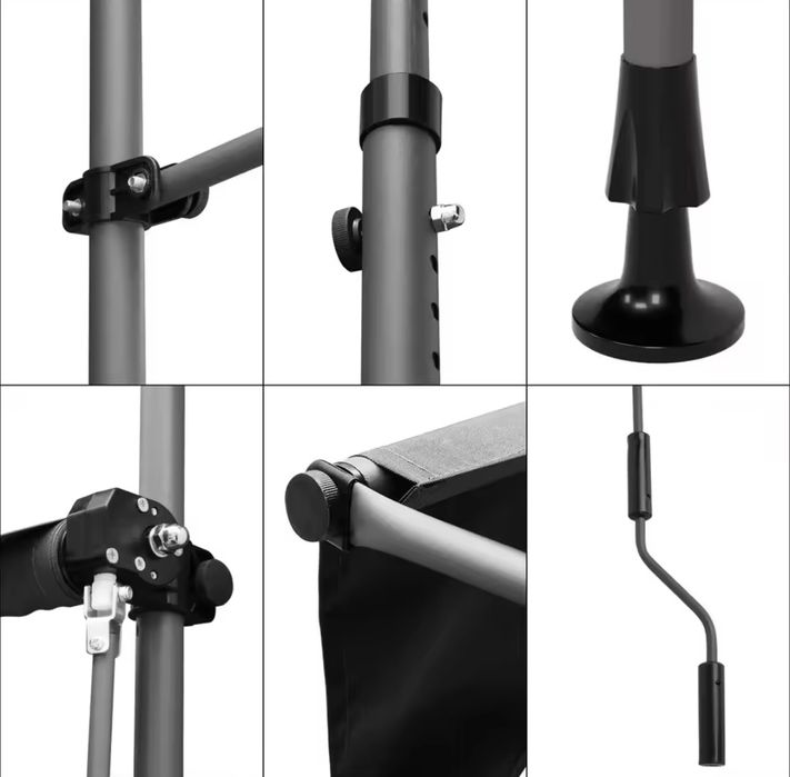 Toldo de varanda patio jardim com manivela proteção solar e chuva
