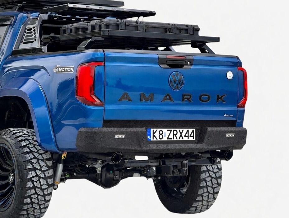 Zderzak tylny tył 4x4 Stalowy LINE-X model G Volkswagen Amarok 2023-
