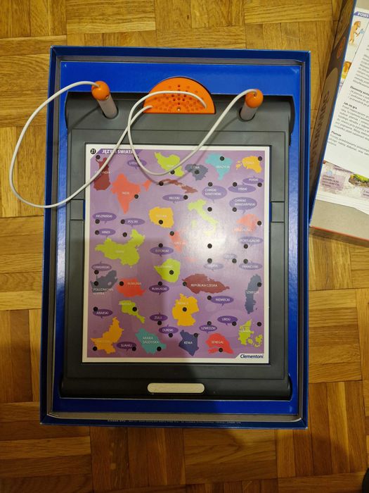 Gra elektroniczna Clementoni, Uczę się bawiąc, Planeta Ziemia
