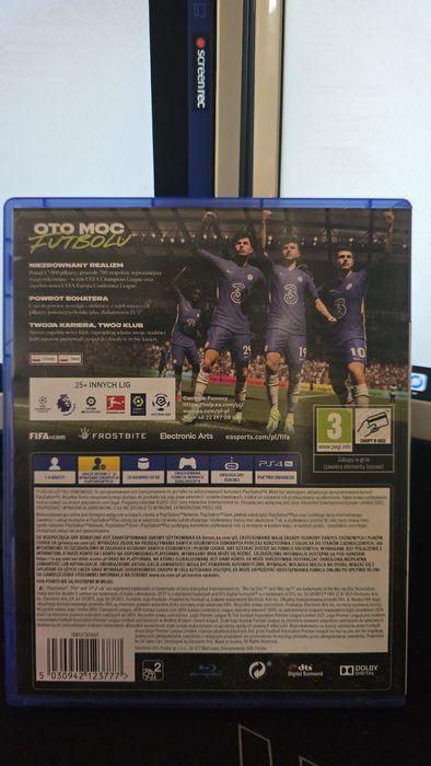 Fifa 22 ps4 polska wersja super stan bez rys
