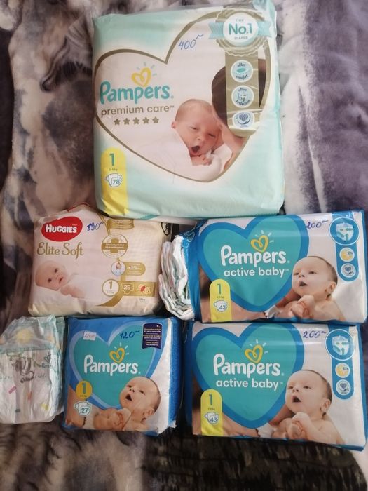 Підгузники Pampers, HUGGIES