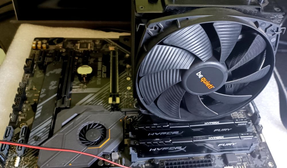 Комплект Ryzen 9 5900x, DDR4 -64GB (2x32) 3200, матер. Х570, be quiet