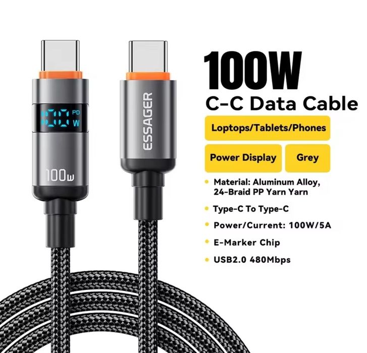 Зарядное устройство Baseus 100W GaN  белые/чёрные