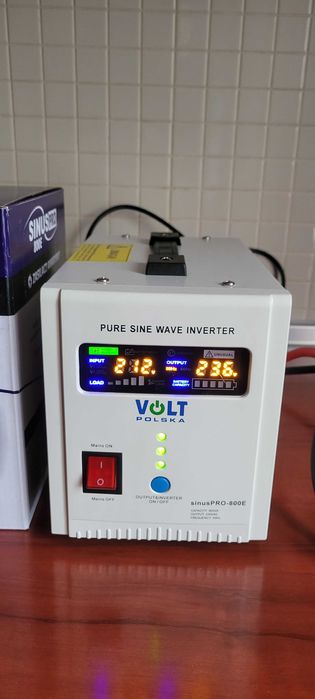 Бесперебойник (ИБП, ДБЖ) Volt Polska SINUS PRO 800E 12V