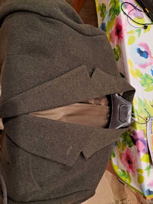 Blazer Homem, cor verde cinza matizado, Pull & Bear