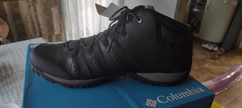 Columbia Trekkingi Woodburn II Chukka Wp Omni-Heat Czarny 50