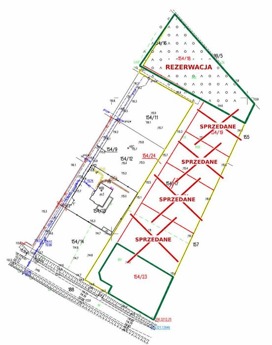 Działki pod budowę 1682 m² | Zakrocz, 6 km od Rypina