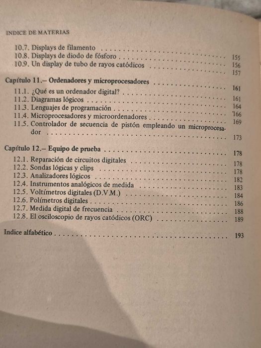 Livro "Electronica digital para electricistas" de Noel M. Morris