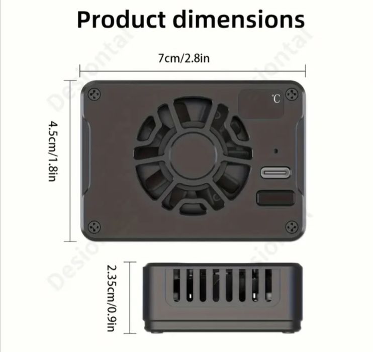 Вентилятор охолодження для камер sony canon fuji Nikon