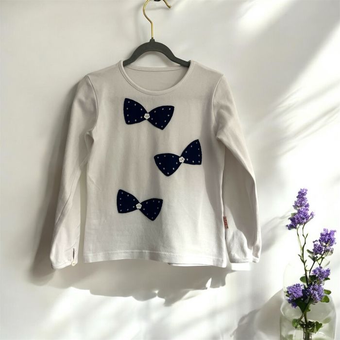 Biala bluzeczka Aipi, rozm. 104/110