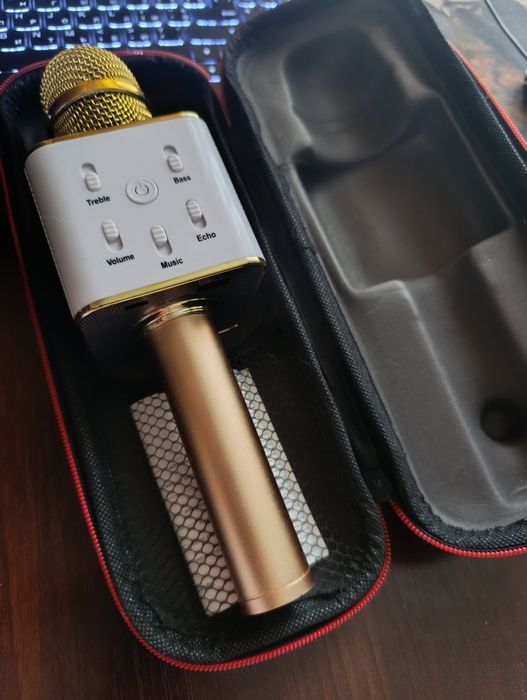 Мікрофон з колонкою Bluetooth