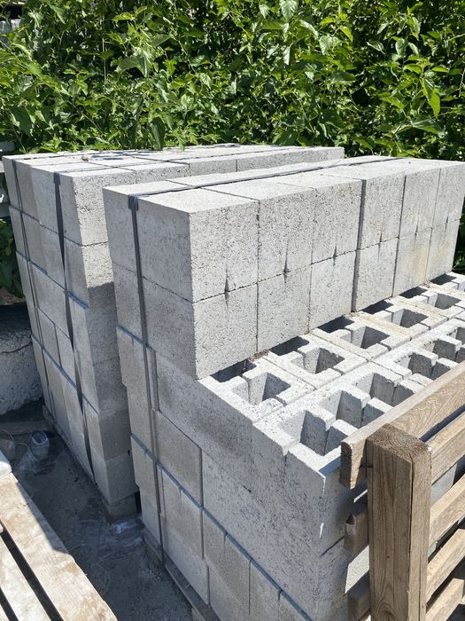 Шлакоблок новый пропарка