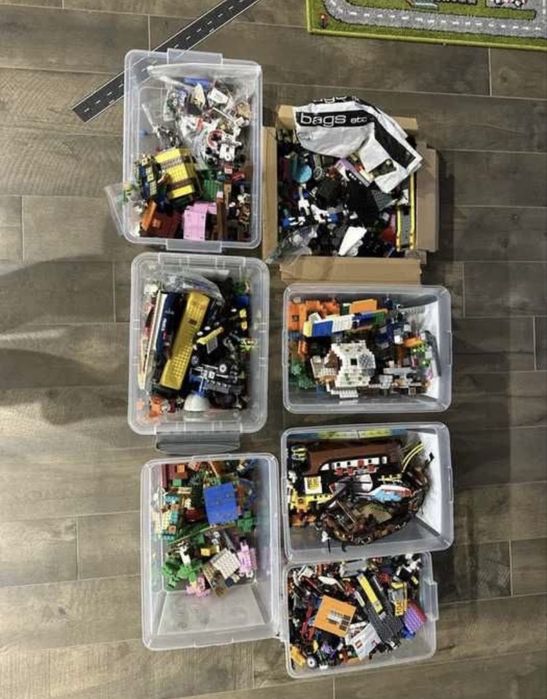 Набори Lego та сумісні аналоги на вагу