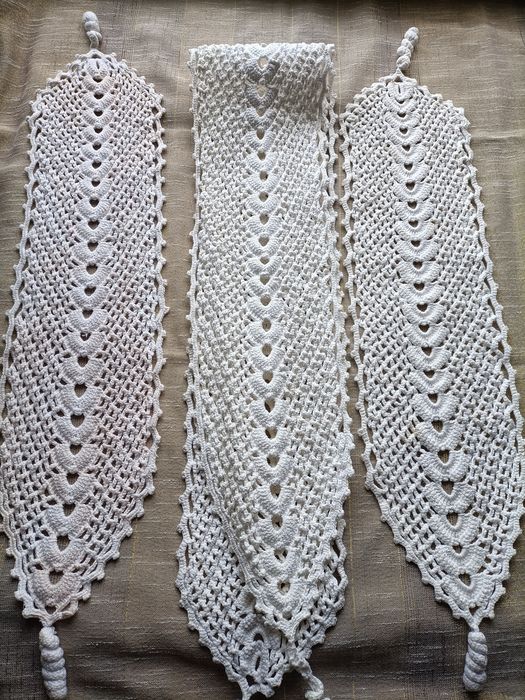 Conjunto em crochê 3 peças