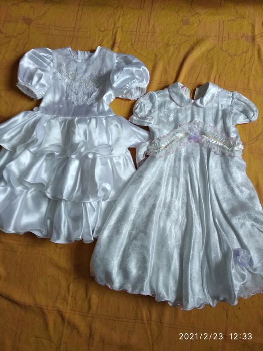 Нарядное, праздничное платье, 2 - 6 лет