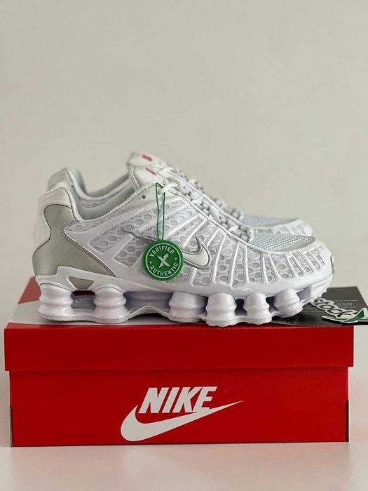 РОЗПРОДАЖ! Nike Shox LT white 37 38 39 40 41 42 43 44 45 найк шокс